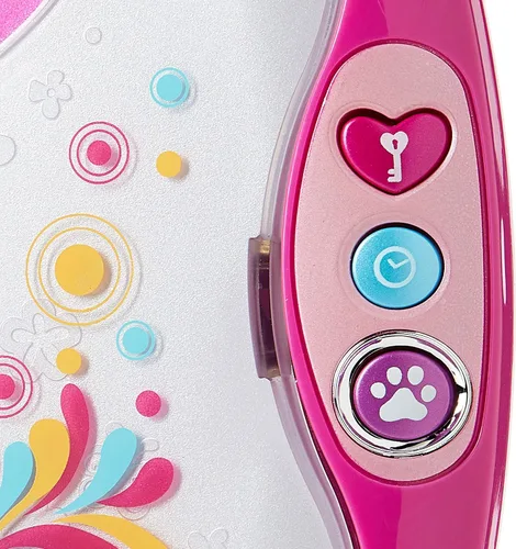 Vista 6 de VTech Pink Secret Safe - Diario secreto para niñas, juguete educativo con juegos, conexión MP3 y más, regalos para niñas de 5, 6, 7 años