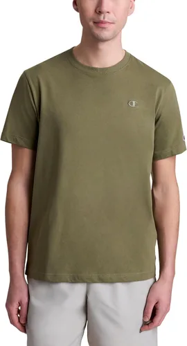 Vista 29 de Champion Men's Classic Short Sleeve T-Shirt, Standard Fit, Midweight 100% Cotton, Available in Regular and Big & Tall