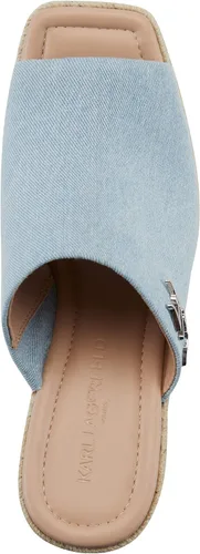 Vista 4 de Karl Lagerfeld Paris Sandalias de cuña Corissa sin cordones para mujer