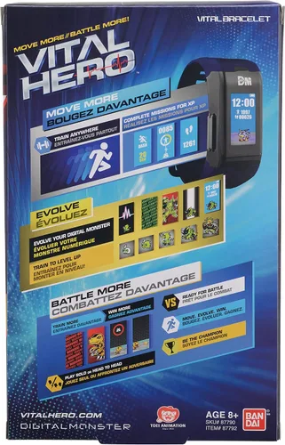 Vista 3 de Vital Hero Digimon - PVC azul talla única para reloj