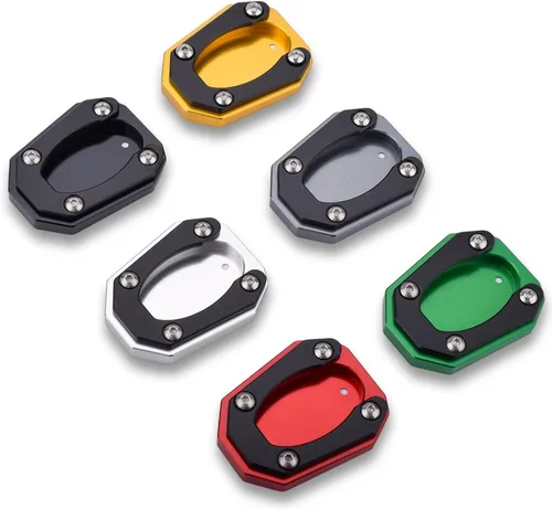 Vista 9 de Soporte de soporte lateral para motocicleta, soporte para placa ampliadora (para vehículo Kawasaki) Z900 RS Z650 RS Z1000 SX NINJA650 ZX-6R ZX-10R