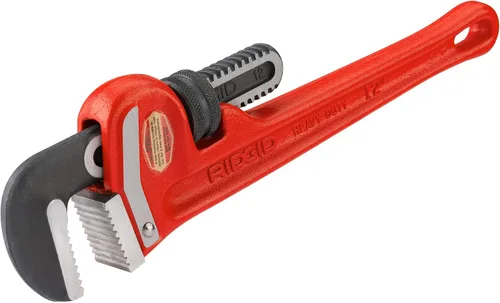 Vista 20 de RIDGID 31030 - Llave de tubería recta de servicio pesado, llave de fontanería resistente de 24 pulgadas con hilos autolimpiantes y mordazas