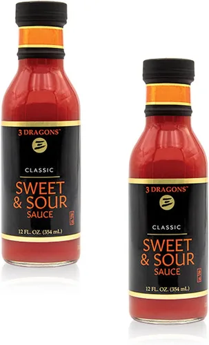 Vista 2 de FOXCUP Salsas especiales East-West de 12 onzas (paquete de 2) (Classic Sweet & Sour)