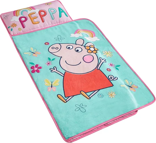 Vista 16 de Tapete acolchado para siesta de felpa súper suave con manta y almohada integradas