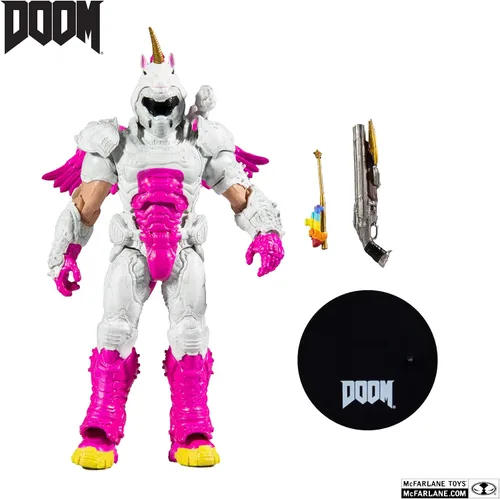 Vista 7 de McFarlane Toys Doom Slayer: Figura de acción DOOMicorn