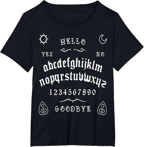 Vista 58 de Camiseta inspirada en la tabla Spirit Board Ouija Asphalt Grey