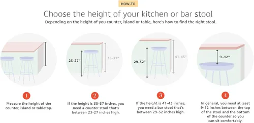Vista 7 de Monarch Specialties I BARSTOOL, Blanco