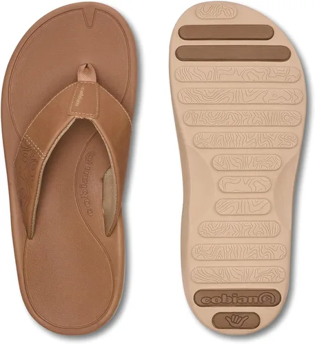 Vista 4 de Cobian Sandalias Sumo Terra para hombre Beige Bronceado