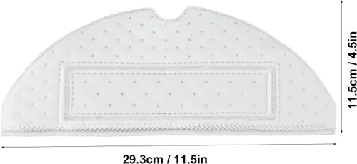 Vista 7 de CHICIRIS Accesorios de piezas de vacío, accesorio de robot de barrido, almohadillas de repuesto de paño de trapeador extra suave para Mi S7, 20