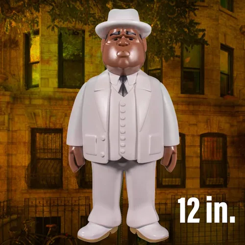Vista 2 de Funko POP Pop! Vinilo Oro: Biggie Smalls - Traje Blanco 12" Multicolor
