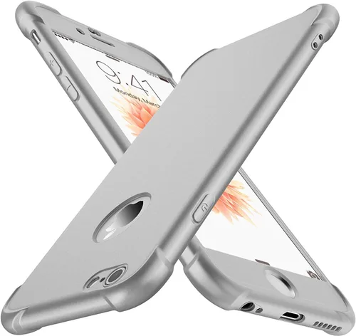 Vista 12 de ORETECH - Funda diseñada para iPhone 5/5S / SE (2016), con [2 protectores de pantalla de vidrio templado] cuerpo completo de 360° para iPhone SE