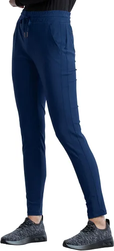 Vista 4 de Form CK095 - Pantalones médicos para mujer, tejido elástico con cordón