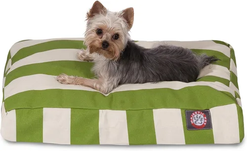 Vista 30 de Majestic Pet Cama rectangular grande para perros con rayas lavable, cama antideslizante y cómoda para mascotas, cama para perros con funda extraíble