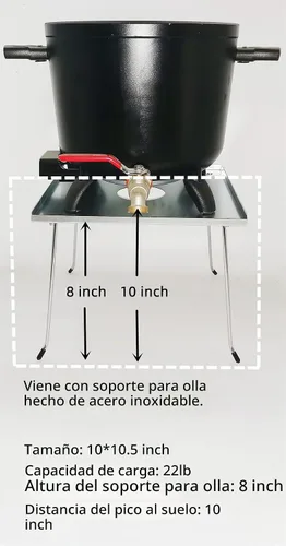 Vista 2 de wonnv Melter eléctrico de cera para hacer velas, 7 cuartos de galón (14 libras), kit de olla de fusión de cera de soja con válvula de vertido rápido