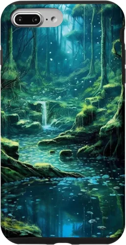 Vista 12 de iPhone 16 fantasy and enchanted Magic forest Case