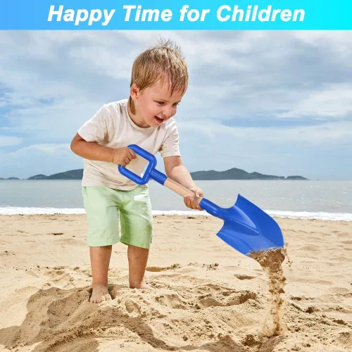 Vista 4 de Dilabnba Juguetes de arena de playa para niños y adultos, palas de arena para jardín y playa, palas de arena para excavar nieve, juego de juguetes