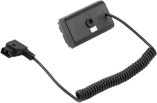 Vista 3 de Cable adaptador de corriente extensible para conector D-tap a batería ficticia NP-F NP-F550/570/750/770 NP-F960 NP-F970 para alimentar el monitor