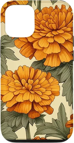 Vista 28 de Watercolor Marigold Flower Case for iPhone 16