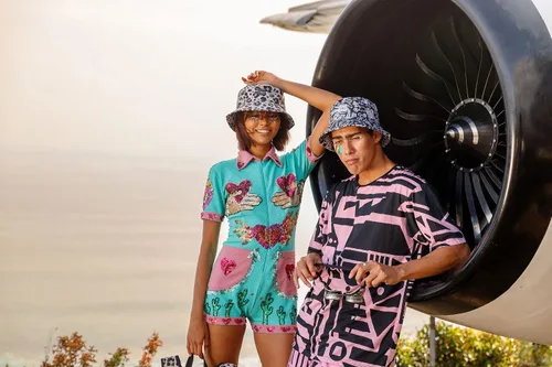 Vista 7 de Vibe Festival Gear Sombrero de pescador unisex para hombres y mujeres, sombrero de pesca de moda, lindo gorro de pescador