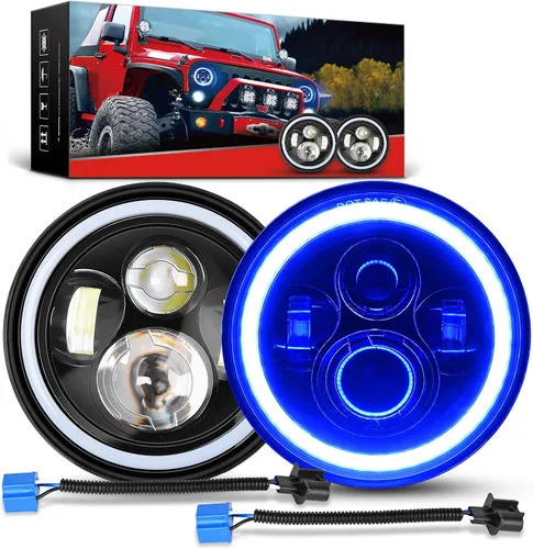 Vista 19 de Nilight Conjunto de Luces LED de Niebla de 4 Pulgadas Compatible con 2007 2008 2009 2010 2011 2012 2013 2014 2015 2016 2017 2018 Jeep Wrangler JK