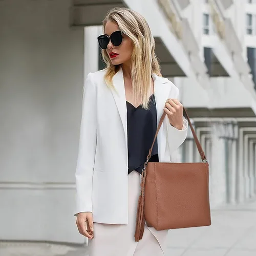 Vista 7 de Hobo - Monederos y bolsos para mujer de cuero vegano bolsas grandes con cartera desmontable