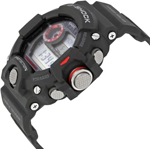 Vista 4 de Casio Reloj solar G-Shock para hombre durante todo el año, Negro -, Correa