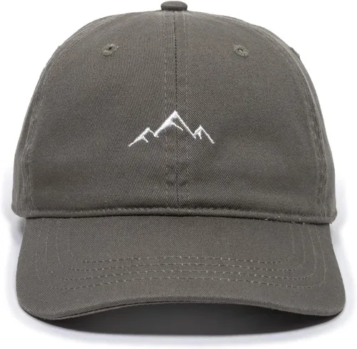 Vista 43 de Outdoor Cap Sombrero de papá de montaña - Gorra de algodón suave sin estructura