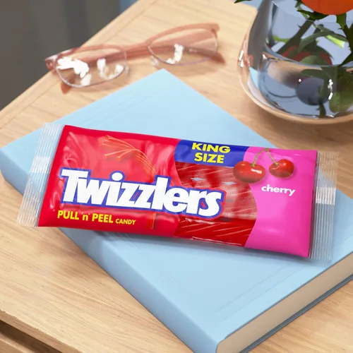 Vista 5 de Twizzlers bocaditos sabor cereza