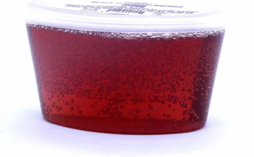 Vista 3 de Paquete de 3 Gel Melts de larga duración inspirado en madera de teca negra para calentadores y quemadores, despega una pieza, derrite y disfruta