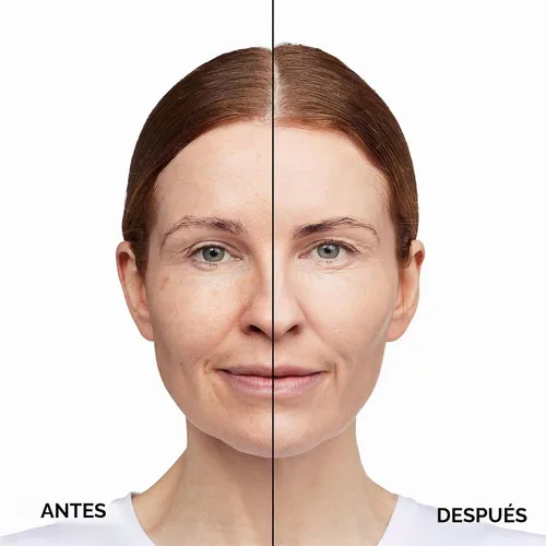 Vista 3 de No7 Restore & Renew Base de Suero de Acción Múltiple - Porcelana - Base Líquida de Maquillaje con Vitamina C, Vitamina E y Colágeno para el Rostro