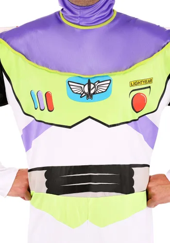 Vista 4 de Disfraz de Buzz Lightyear para adulto Multicolor