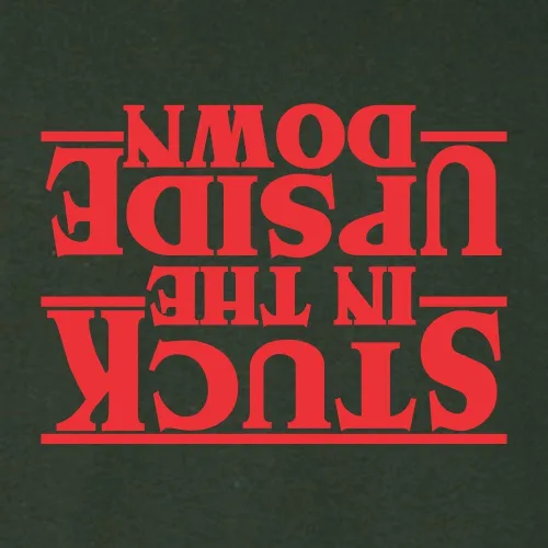 Vista 13 de Go All Out Camiseta para mujer Stuck in The Upside Down