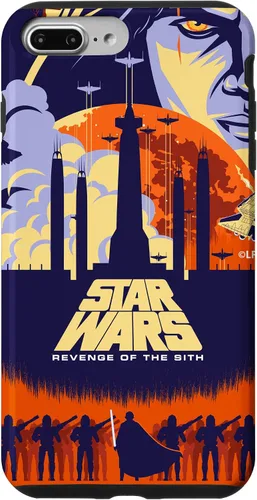Vista 12 de Star Wars Funda con póster de película ilustrada La venganza de los Sith para iPhone 17