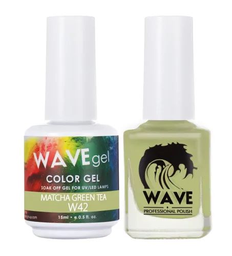 Vista 206 de WAVEGEL - Juego dúo de gel y esmalte de uñas a juego - Colección Simplicity - #P109 Blizzard I 0.5 onzas