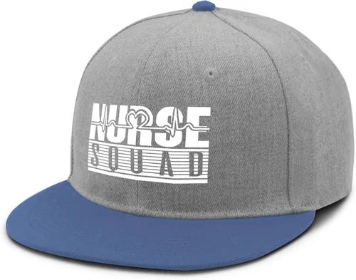 Vista 9 de Nurse Squad Sun hat Camp hat blue03 Womens Hats Gifts for Her Workout Caps