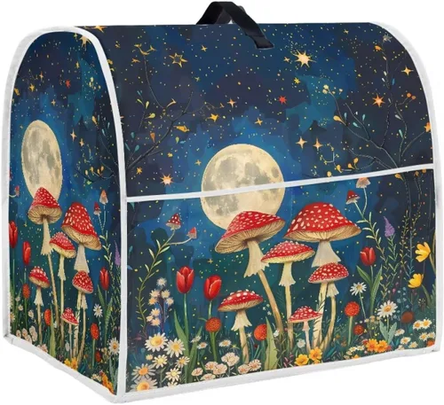 Vista 16 de Butterfly Kitchen Aid - Funda acolchada para batidora de pie, se adapta a todos los modelos de cabezal inclinable y elevador de tazón, tela