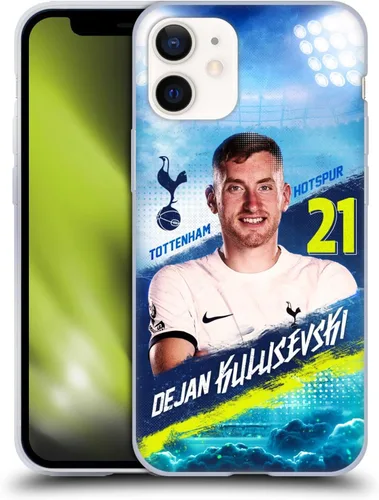 Vista 42 de Head Case Designs Officially Licensed Tottenham Hotspur F.C. Cristian Romero 2023/24 First Team Gel Case [Military Grade] Compatible with Apple