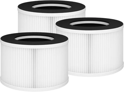 Vista 6 de Nispira TD-1500 TD-1500BM Filtros de repuesto True HEPA 4 en 1 para purificador de aire Tredy TD-1500, 1 paquete