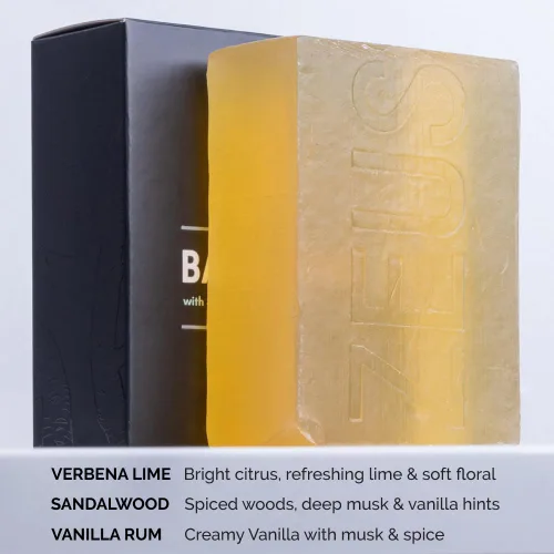 Vista 6 de ZEUS Jabón en barra corporal y facial, jabón natural hidratante y equilibrante para lavado facial y corporal (fabricado en Estados Unidos), paquete