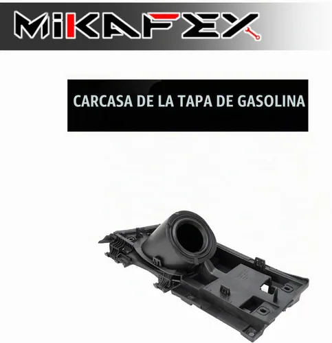 Vista 4 de Tapa de combustible con bisagra de bolsillo compatible con Ford Transit Van 2015-2023 Reemplaza # CK4Z-5427936-A, CK4Z-5427936-F Kit de puerta