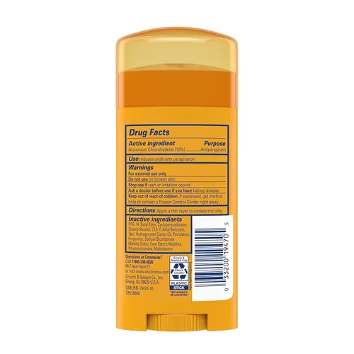 Vista 2 de ARM & HAMMER ULTRAMAX - Desodorante antitranspirante sólido en polvo fresco, 2.6 onzas (paquete de 12)