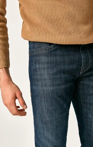Vista 2 de Mavi Jeans de pierna recta de tiro regular Zach para hombre