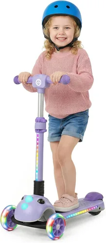 Vista 9 de Gotrax SK1 Scooter eléctrico plegable, 3 ruedas para niños a partir de 4 Negro