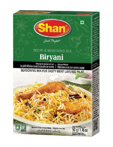 Vista 228 de Shan Chicken 65 - Mezcla de recetas y condimentos de 2.1 oz (60 g) - Polvo de especias para pollo frito picante agridulce - Adecuado