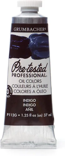 Vista 5 de Grumbacher Pintura al óleo pre-probada, 1.3 fl oz/1.25 onzas, azul ártico (P313G)