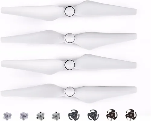 Vista 2 de SeiZed 4 piezas de hélice 9450S para DJI Phantom 4 Pro Advanced Drone cuchillas de liberación rápida de repuesto accesorios de ala de repuesto Gris