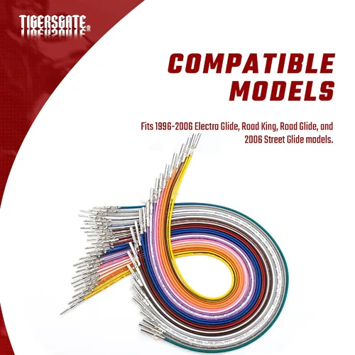 Vista 4 de Para cables de control de interruptor de bus Touring CAN-Bus 1996-2006 14" y 16" Kit de arnés de extensión de manillar compatible con modelos Harley