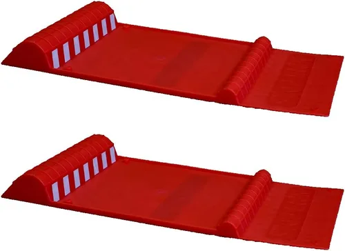 Vista 12 de Maxsa 37358-RS Park Right - Alfombrilla de estacionamiento de 21 x 11 x 2 pulgadas, color negro, exclusivo de Amazon