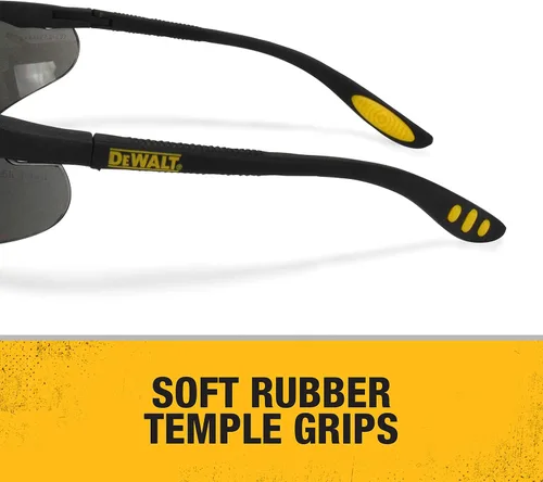 Vista 5 de Dewalt DPG58-2C - Lentes de seguridad protectoras de alto rendimiento con patillas de goma