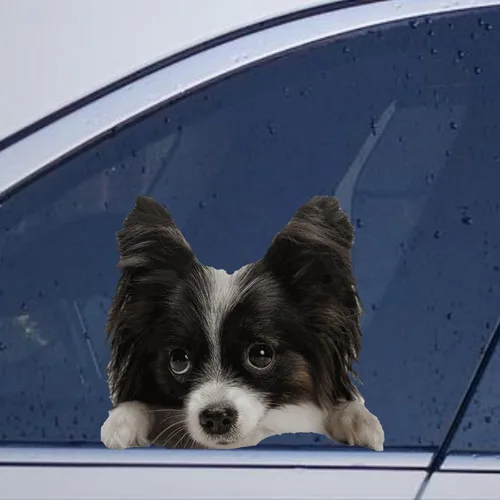 Vista 40 de Calcomanías de perro caniche, divertidas calcomanías de vinilo troqueladas para automóvil, laptop, parachoques Estilo-37